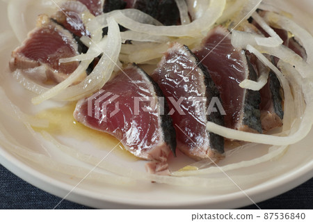 Katsuo no tataki carpaccio（家常菜） 87536840