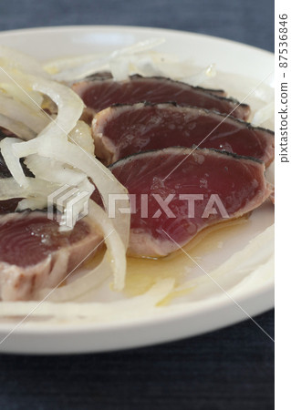 Katsuo no tataki carpaccio(家常菜) Katsuo no tataki carpaccio(家常菜) 87536846
