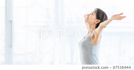 拉伸拉伸早晨 87536944