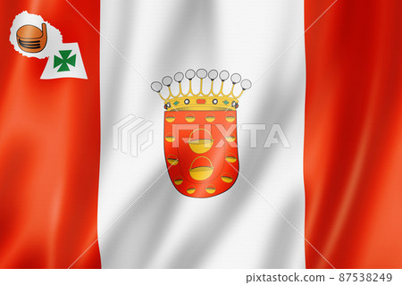 La Gomera, Canary islands flag, Spain 87538249