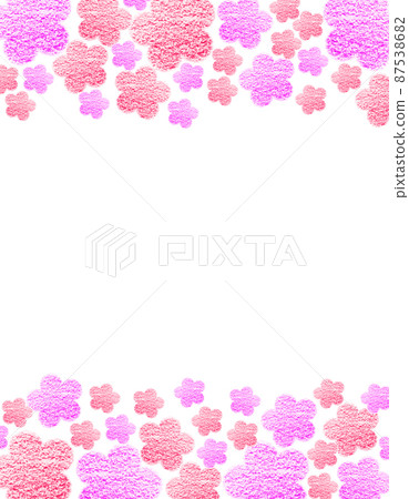 框架材料 用大小桃子和紅色蠟筆繪製的花田,裝飾頂部和底部 垂直背景 白色 其他顏色可選 框架材料 用大小桃子和紅色蠟筆繪製的花田,裝飾頂部和底部 垂直背景 白色 其他顏色可選 87538682