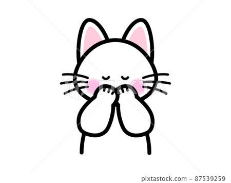 A cat that flutters 87539259