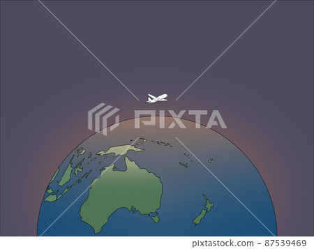 Earth Oceania evening 87539469