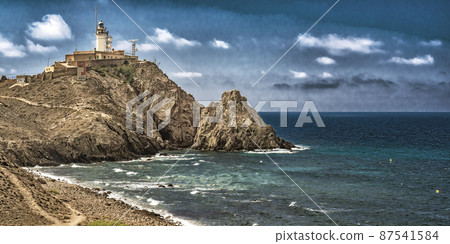 Cabo de Gata Lighthouse, Cabo de Gata-Nijar Natural Park, Spain Cabo de Gata Lighthouse, Cabo de Gata-Nijar Natural Park, Spain 87541584