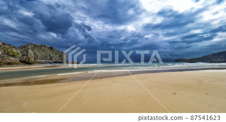 Beach of La Franca, La Franca, Spain Beach of La Franca, La Franca, Spain 87541623