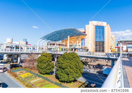 Kanagawa Prefecture Ebina Station East Exit Rotary 87541896