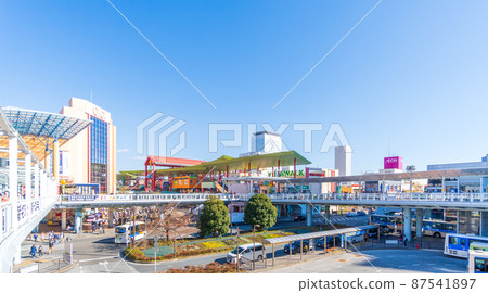 神奈川縣海老名站東口旋轉 87541897