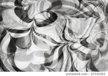Water wave white black abstract background 87542983