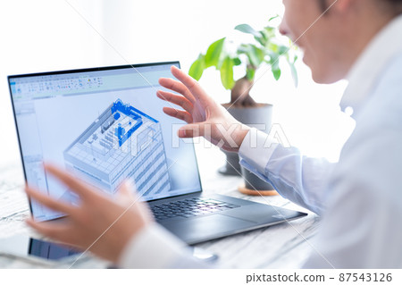 3D CAD 3DCG design 87543126