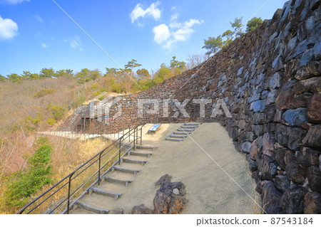 [香川縣]晴空下的屋島城 87543184