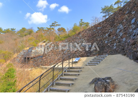 [香川縣]晴空下的屋島城 87543190