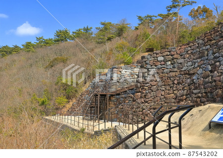 [Kagawa Prefecture] Yashima Castle under clear skies 87543202