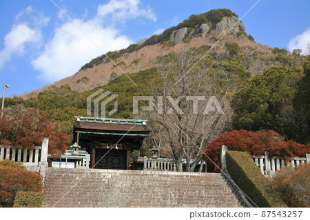 [香川縣]晴空下的矢島神社 87543257