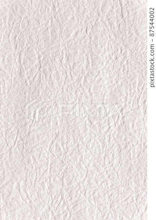 Glossy white paper background material. Wrinkled texture Glossy white paper background material. Wrinkled texture 87544002
