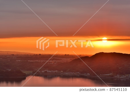 Cloudy morning sunrise thanks for silence 87545110