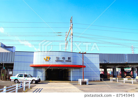 Scenery of JR Kasadera Station, Nagoya City 87545945