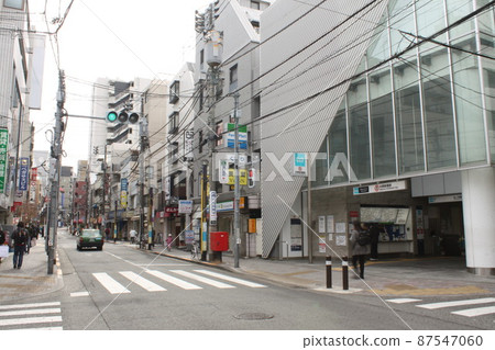 Nakano Shimbashi Station Station Entrance Tokyo Metro Marunouchi Line Nakano Shimbashi Station Station Entrance Tokyo Metro Marunouchi Line 87547060