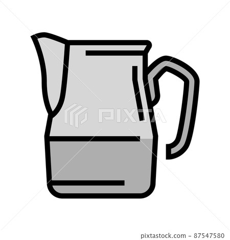 pitcher utensil color icon vector illustration pitcher utensil color icon vector illustration 87547580