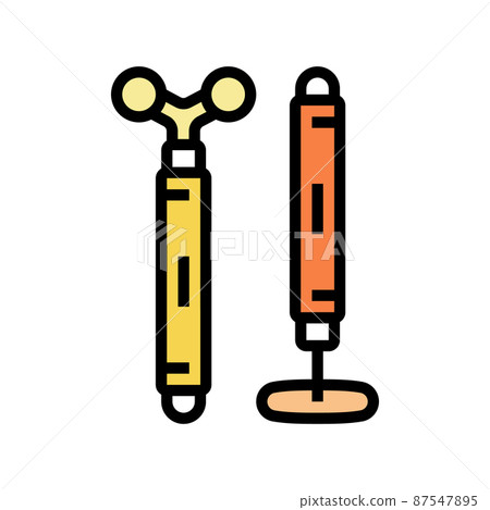 face massager color icon vector illustration 87547895