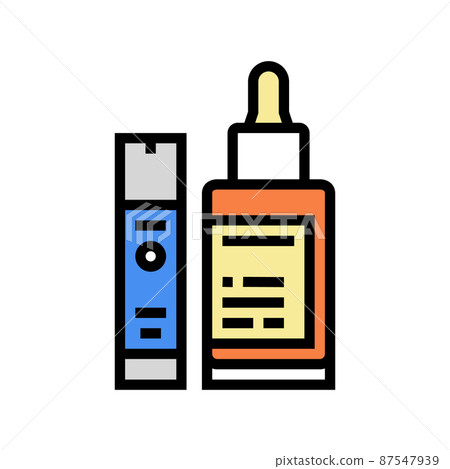 firming serum color icon vector illustration firming serum color icon vector illustration 87547939