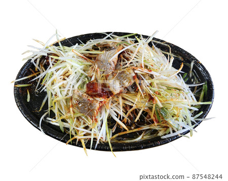 Grilled Eel, Green onion, Nuki Grilled Eel, Green onion, Nuki 87548244