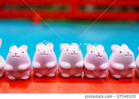 岡崎神社的兔子財富（京都） 87548320