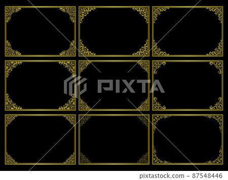 Golden Western-style frameset Golden Western-style frameset 87548446