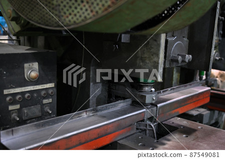 Punch press, auto puncher, hole punching, factory, manufacturing industry Punch press, auto puncher, hole punching, factory, manufacturing industry 87549081