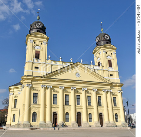 Great Church in Debrecen city, Hungary 87549484
