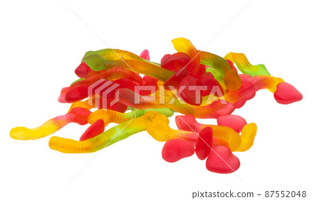 jelly candies isolated 87552048