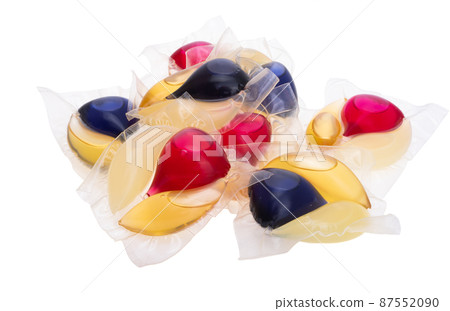 washing capsules isolated washing capsules isolated 87552090