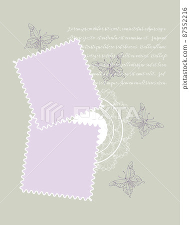 Collage To do list , planner note-taking planner, butterfly contour, Lorem ipsum text, ideas, plans, reminders. 87552216