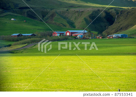 Wonderful Icelandic landscape and nature 87553341