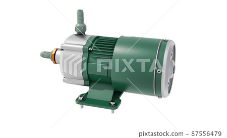 Water Pump. 3d render illustrration 87556479