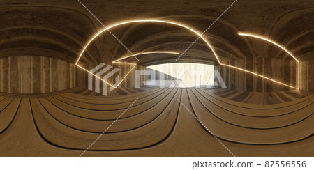360 degree full panorama environment map of empty concrete industrial basement hall futuristic design 3d render illustration hdri hdr vr virtual reality 360 degree full panorama environment map of empty concrete industrial basement hall futuristic design 3d render illustration hdri hdr vr virtual reality 87556556