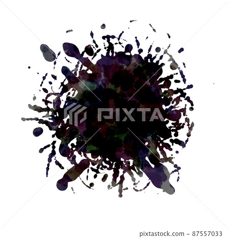 Dark blots. Blank black spot Dark blots. Blank black spot 87557033