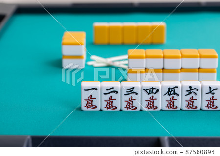 Mahjong tiles Mahjong tiles 87560893