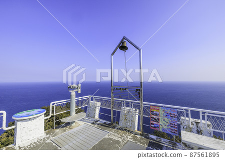 《Tsurumisaki Lighthouse, Oita Prefecture》 Tsurumisaki and Tsurumisaki Lighthouse at the easternmost point of Kyushu 87561895
