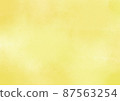 Yellow watercolor bleed wallpaper 87563254