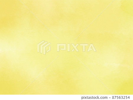 Yellow watercolor bleed wallpaper 87563254