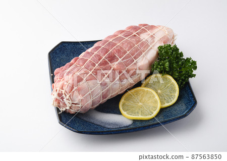 豬肉桃塊 87563850