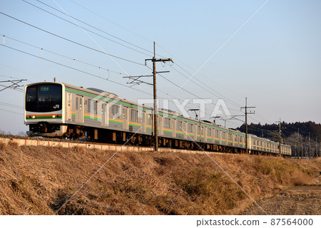 宇都宮線 205 系列 600 系列 8 車 宇都宮線 205 系列 600 系列 8 車 87564000