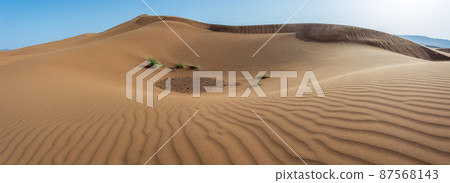 Erg Chebbi, sand desert of Merzouga, southeast of Morocco. Popular destination for travellers. Erg Chebbi, sand desert of Merzouga, southeast of Morocco. Popular destination for travellers. 87568143