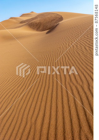 Erg Chebbi, sand desert of Merzouga, southeast of Morocco. Popular destination for travellers. Erg Chebbi, sand desert of Merzouga, southeast of Morocco. Popular destination for travellers. 87568148