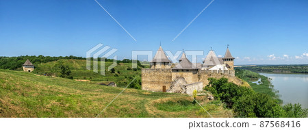 Khotyn fortress in Chernivtsi region of Ukraine Khotyn fortress in Chernivtsi region of Ukraine 87568416