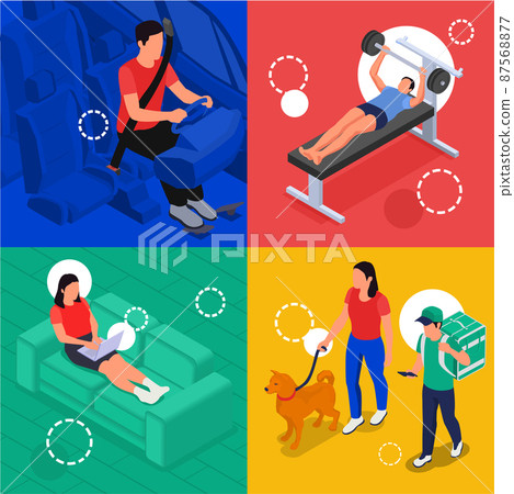 Physical Activity Isometric Set 87568877