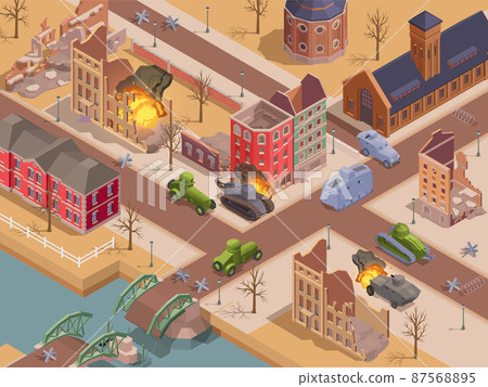 WWI Isometric City 87568895