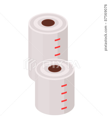 Rolls Of Paper Composition 87569076