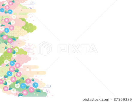 背景材料-日式牽牛花 2022-1-2 Beku 背景材料-日式牽牛花 2022-1-2 Beku 87569389