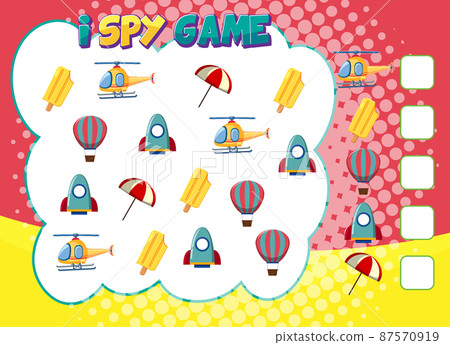 Math counting game template of opject Math counting game template of opject 87570919